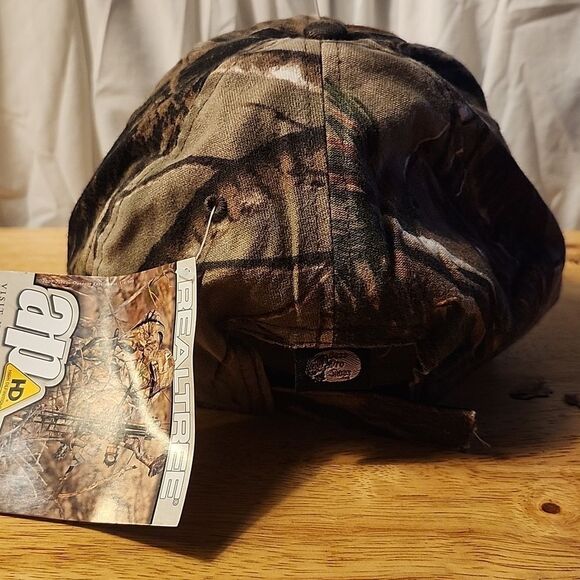 Bass Pro Shops RealTree Camo Deer Velcroback Hat - New - Picture 5 of 8